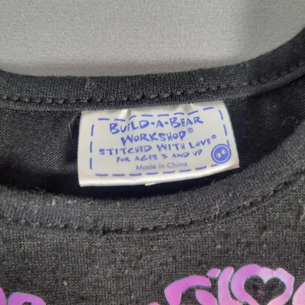 Build-A-Bear Clothes Lot Pajamas Tops Shorts Leopard & Zebra Print Stuffed Bear